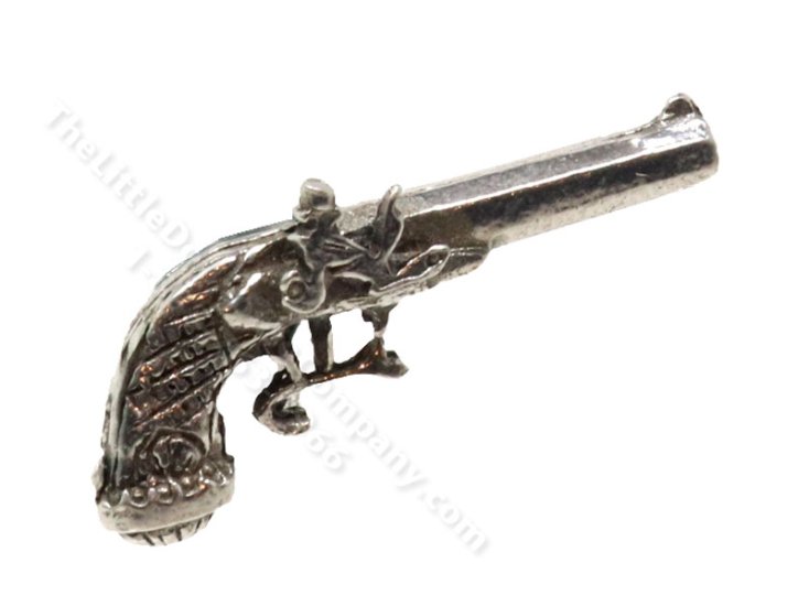 (image for) Miniature Playscale Handgun for Dollhouses