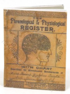 (image for) Miniature Vintage Phrenological Magazine by Jane Woodham