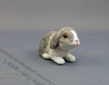 (image for) Dollhouse Scale Model Rabbit