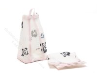 (image for) Miniature Laundry/Bath Bag with Blanket for Dollhouses