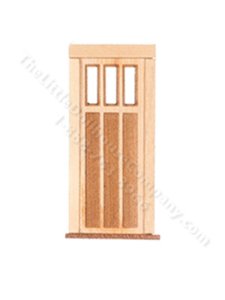 (image for) Half-Scale Dollhouse Prairie Door
