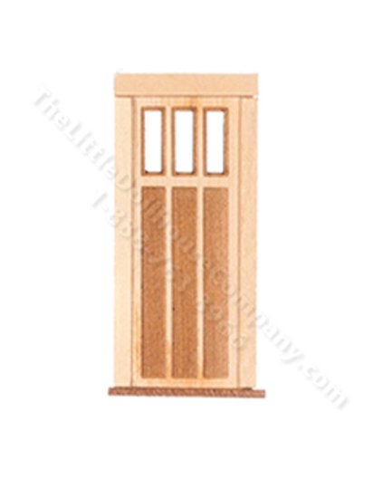 (image for) Half-Scale Dollhouse Prairie Door