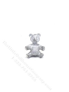 (image for) Miniature Moulded Metal Teddy Bear