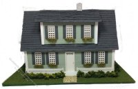 (image for) Quarter Scale Full Cape Cod Dollhouse Kit