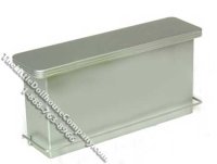 (image for) Miniature 1950's Style Silver Counter for Dollhouses