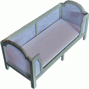 (image for) Miniature Victorian Daybed Kit