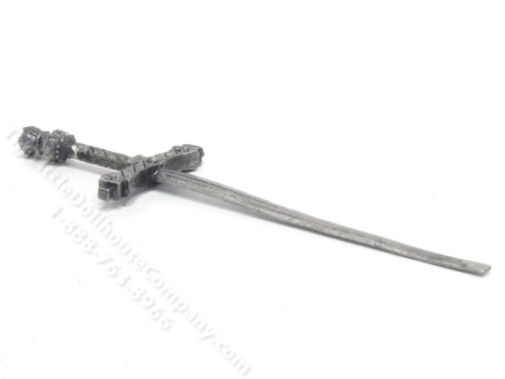 (image for) Miniature Medieval Sword for Dollhouses