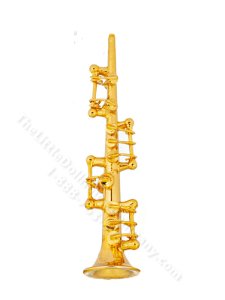 (image for) Miniature 1.6 Inch Sopranino Saxophone for Dollhouses