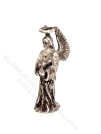 (image for) Miniature Sterling Silver Angel Statuette by Don Henry