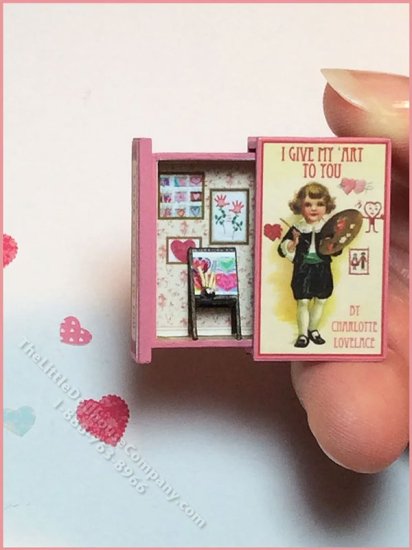(image for) Miniature Secret Book - I Give My Art to You Kit