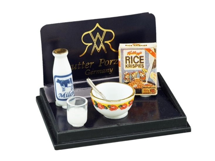 (image for) Miniature Breakfast Cereal for Dollhouses