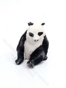 (image for) Miniature Panda Bear Figurine for Dollhouses
