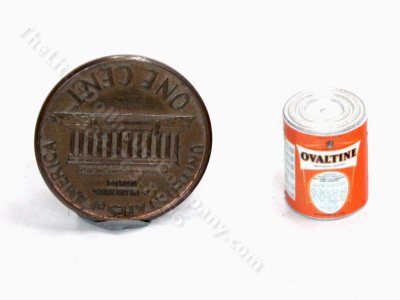 (image for) Miniature Can of Ovaltine Drink Mix
