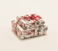 (image for) Dollhouse Miniature Double Christmas Gift