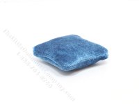 (image for) Miniature Blue Velvet Pillow for Dollhouses