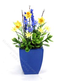 (image for) Miniature Spring Daffodil Arrangement by Mini Creations
