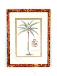 (image for) Miniature "The Coconut Tree" Replica Print for Dollhouses