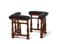 (image for) Miniature Club Fender Hearth Bench Set for Dollhouses