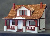 (image for) Classic Bungalow Dollhouse Kit