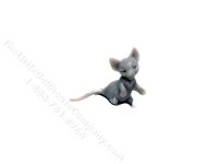 (image for) Miniature Grey Mouse for Dollhouses