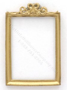 (image for) Miniature Gold Picture Frame
