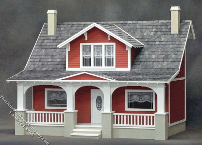 (image for) Assembled Classic Bungalow Dollhouse