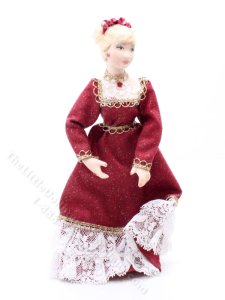 (image for) Vintage Woman in a Red Dress