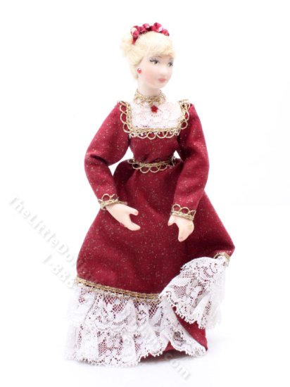 (image for) Vintage Woman in a Red Dress