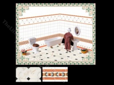(image for) Wallpapers and Flooring Set for Dollhouses