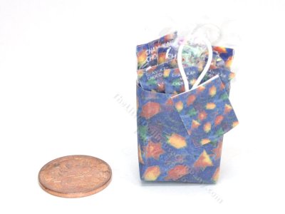 (image for) Miniature Large Hanukkah Gift Bag