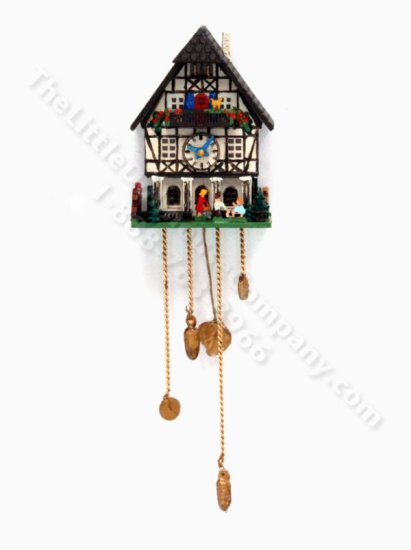 (image for) Miniature Handmade Tudor-Style Cuckoo Clock