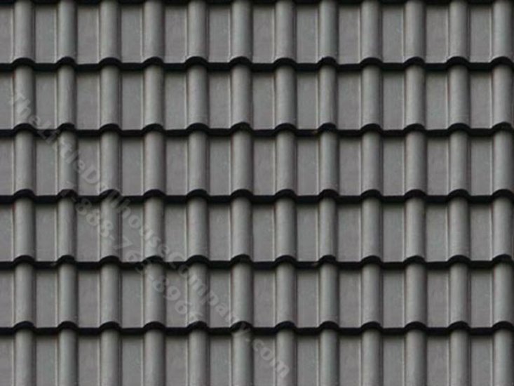 (image for) Dollhouse 1/2" Scale Roof Paper