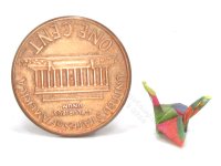 (image for) Miniature Origami Paper Cranes