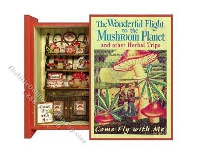(image for) Miniature Secret Book - Mushroom Planet Kit