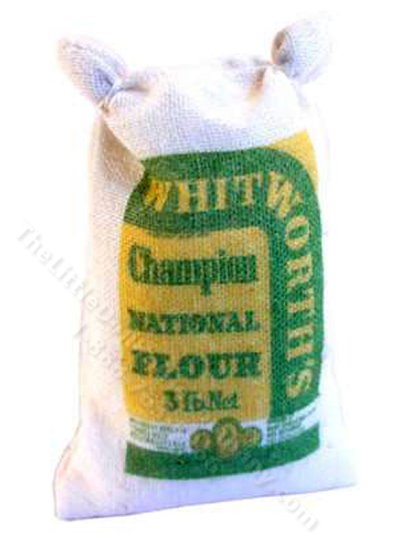 (image for) Miniature Whitworth Flour Sack for Dollhouses