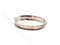 (image for) Miniature Handmade Sterling Silver Tray