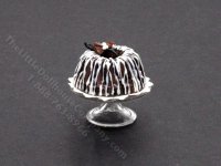(image for) Miniature Chocolate Bundt Cake for Dollhouses