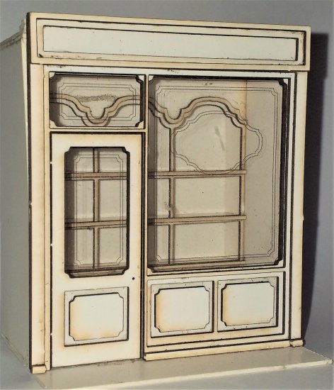 (image for) Miniature Quarter Scale Store Front Kit