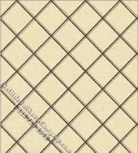 (image for) Dollhouse Scale Model Wallpaper Plaid Trellis Pattern