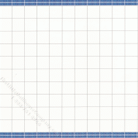 (image for) Miniature Kitchen Tile with Blue Borders