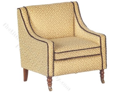 (image for) Miniature Accent Chair for Dollhouses