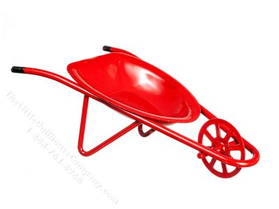 (image for) Miniature Red Wheelbarrow