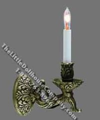 (image for) Dollhouse Scale Model 12V Plug In Classical Wall Lamp