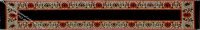(image for) Dollhouse Scale Model Black, Gold & Red Runner