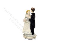 (image for) Vintage Miniature Collectible Olszewski Goebel 1986 "I Do" 615-P Bride and Groom