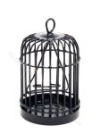 (image for) Dollhouse Scale Model Black Birdcage