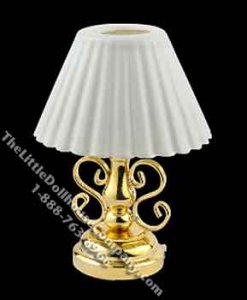 (image for) Miniature Battery Operated Walden Table Lamp for Dollhouses