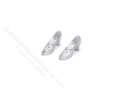 (image for) Miniature Moulded Metal High Heels