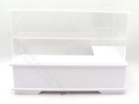 (image for) Dollhouse Miniature L-Shaped Store Display Cabinet