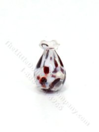 (image for) Miniature Mottled Glass Vase